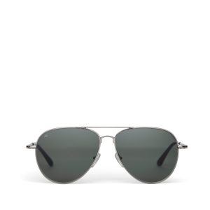 Hudson Gunmetal Handcrafted Sunglasses