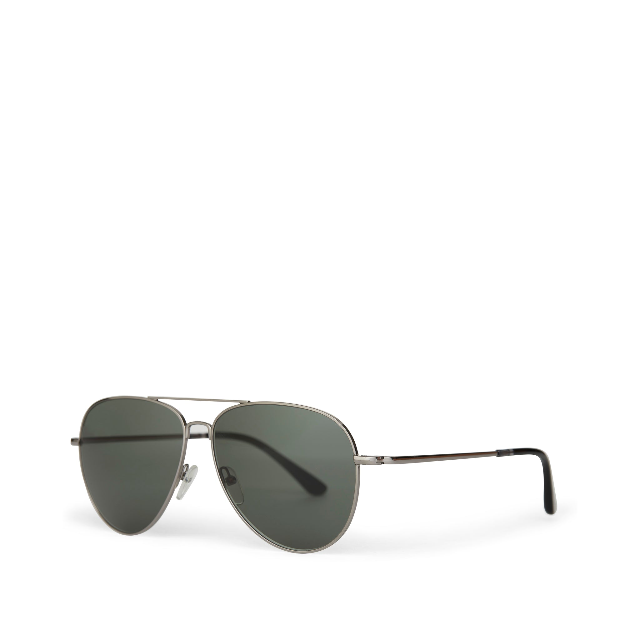 Hudson Gunmetal Handcrafted Sunglasses - Image 3