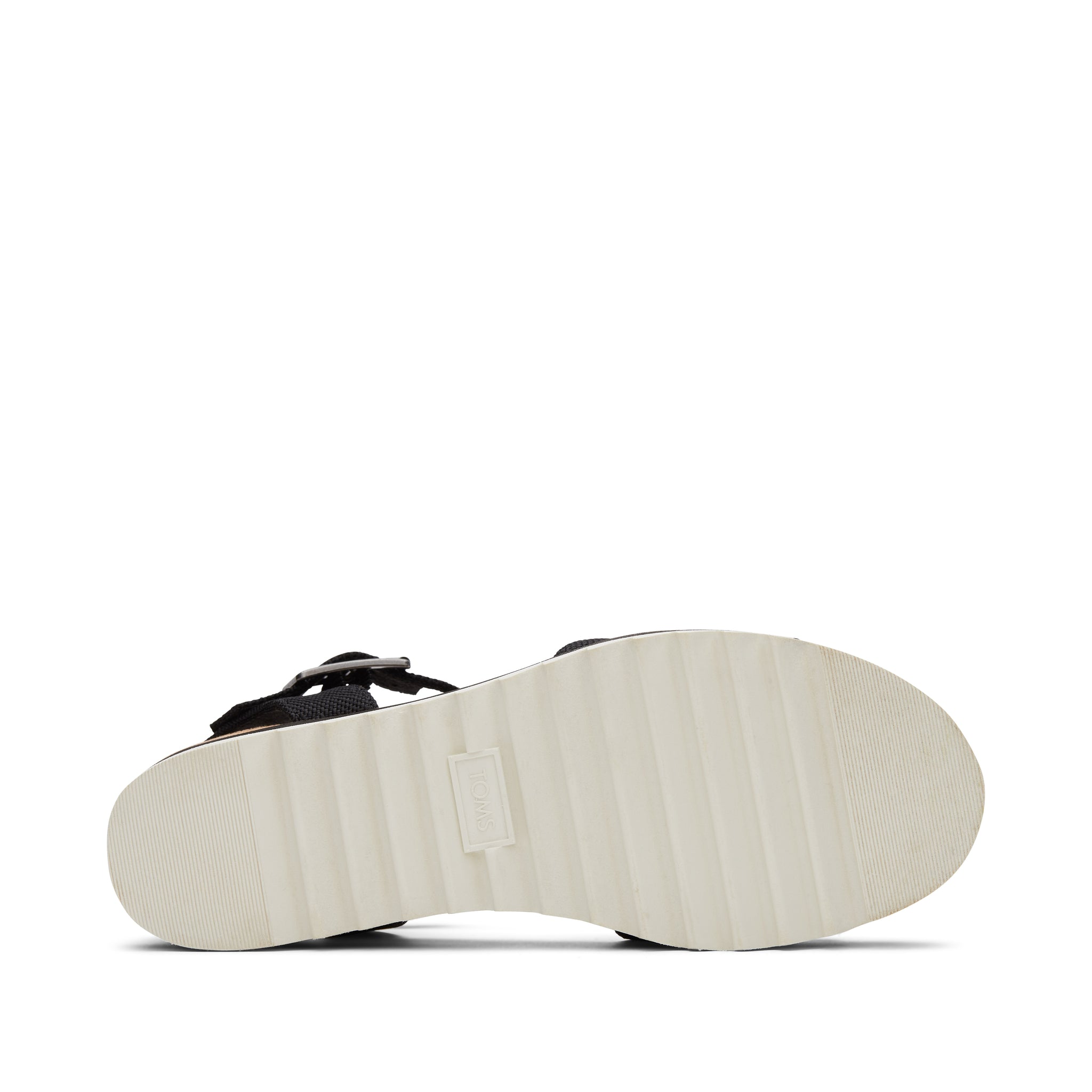 Diana Black Wedge Sandal - Image 4