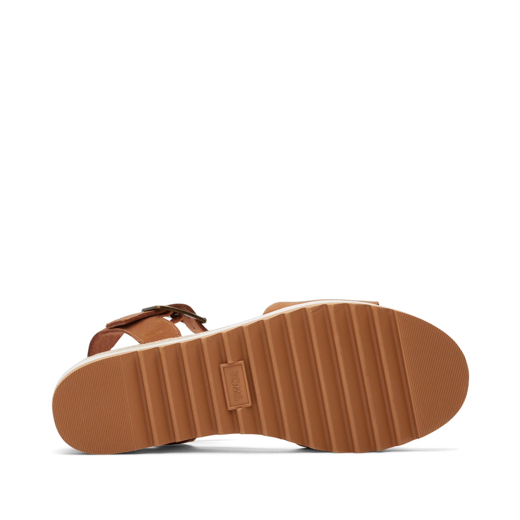 Diana Tan Leather Wedge Sandal - Image 7