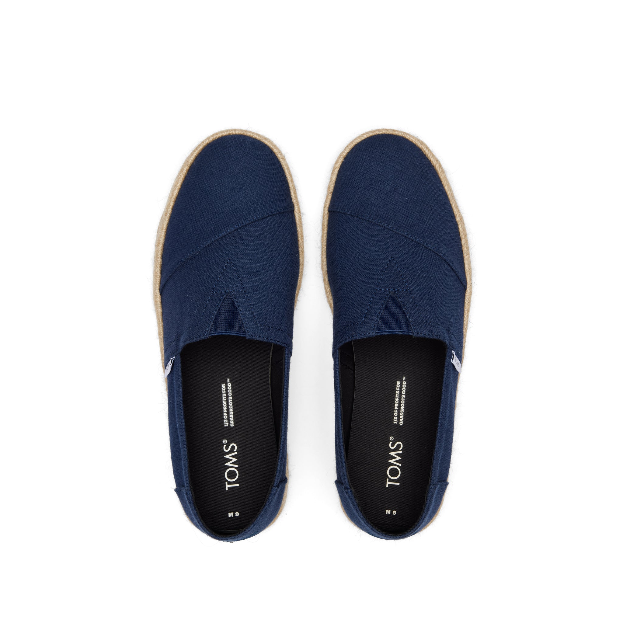 Alpargata Navy Recycled Cotton Rope 2.0 Espadrille - Image 6