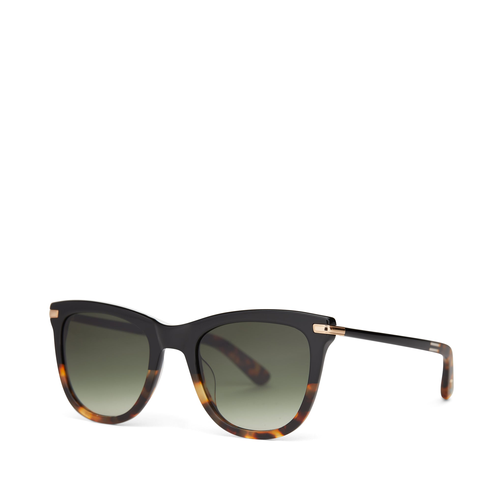 Victoria Black Tortoise Handcrafted Sunglasses - Image 3