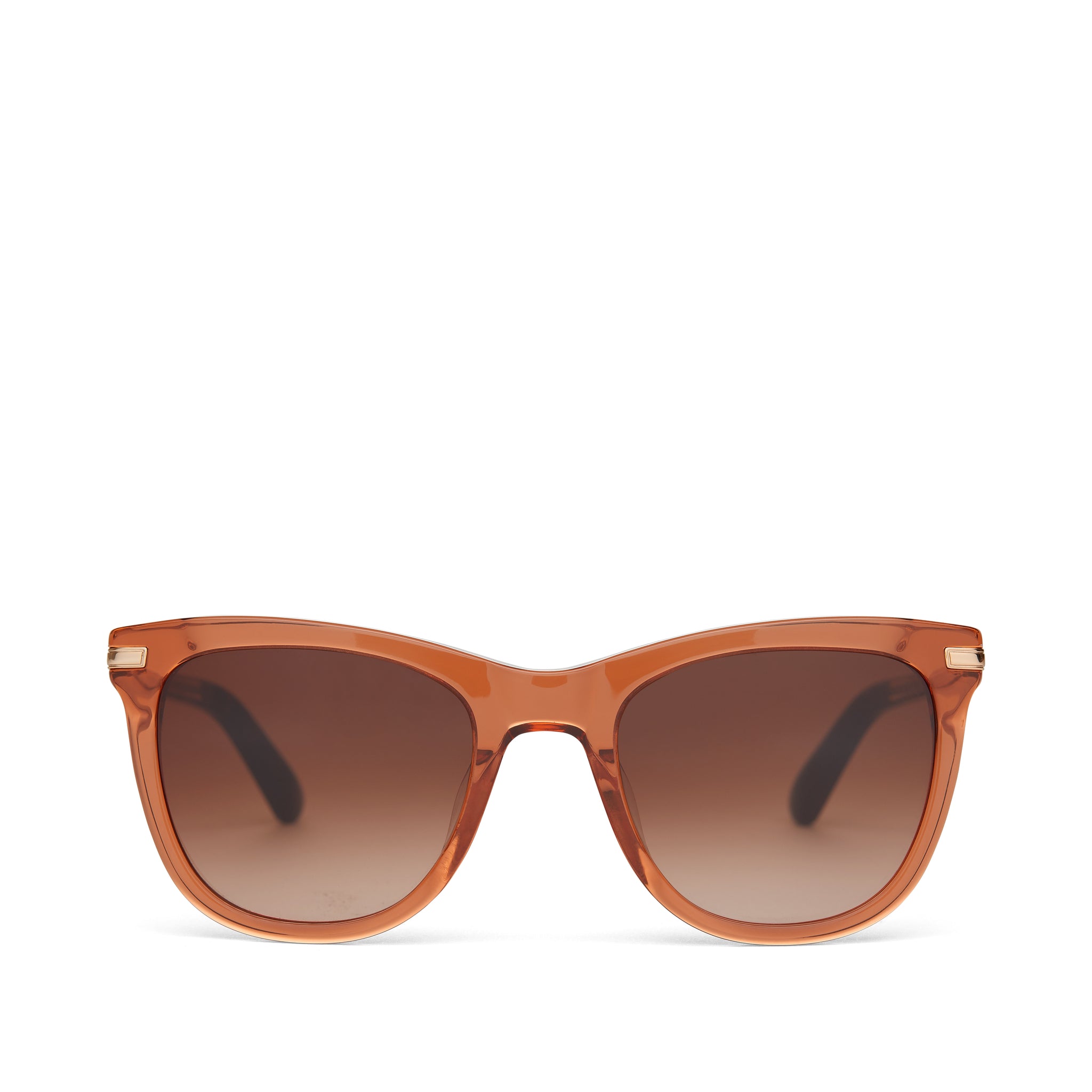 Victoria Terracotta Crystal Handcrafted Sunglasses