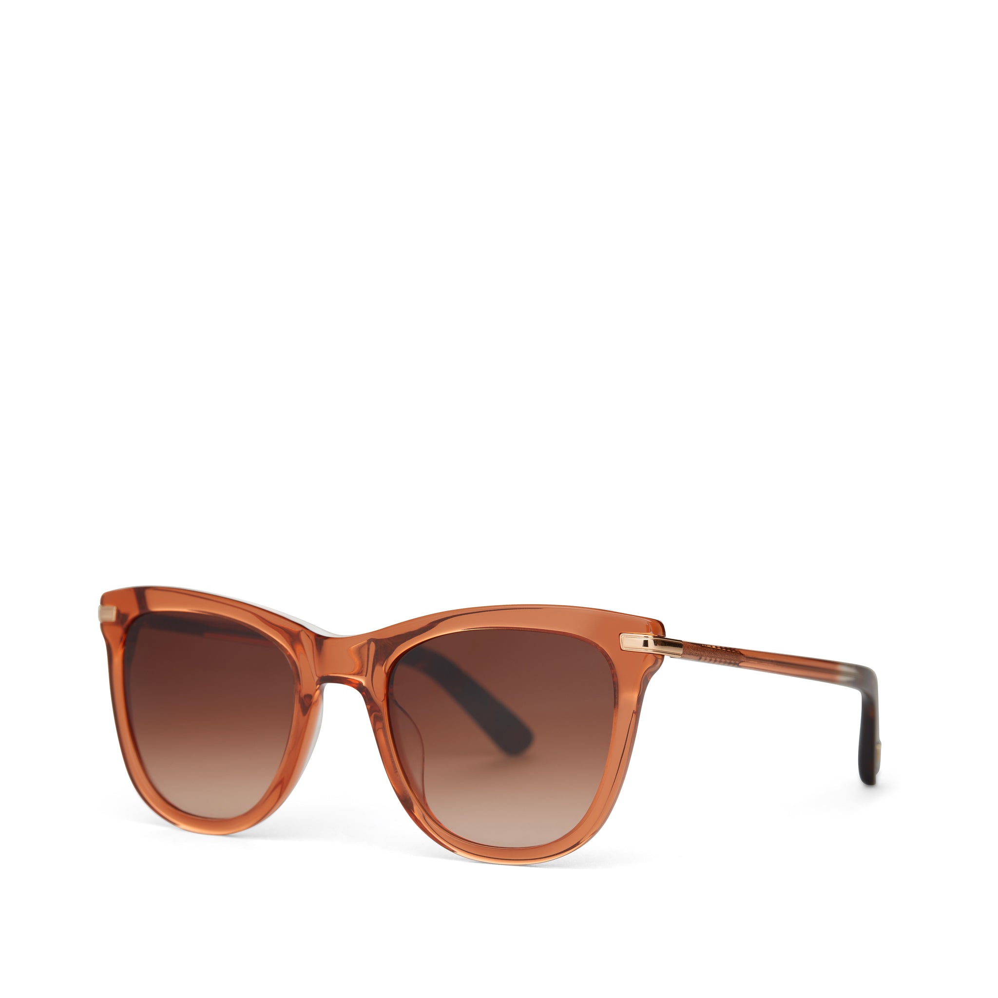Victoria Terracotta Crystal Handcrafted Sunglasses - Image 3