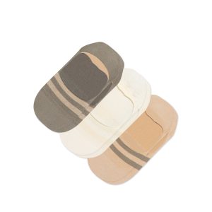 Classic No Show Socks Mixed Neutral 3 Pack