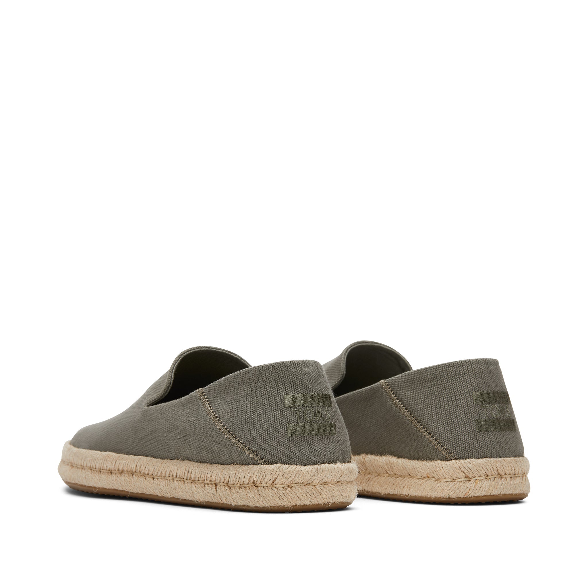 Santiago Loafer Vetiver Grey Canvas - Image 3
