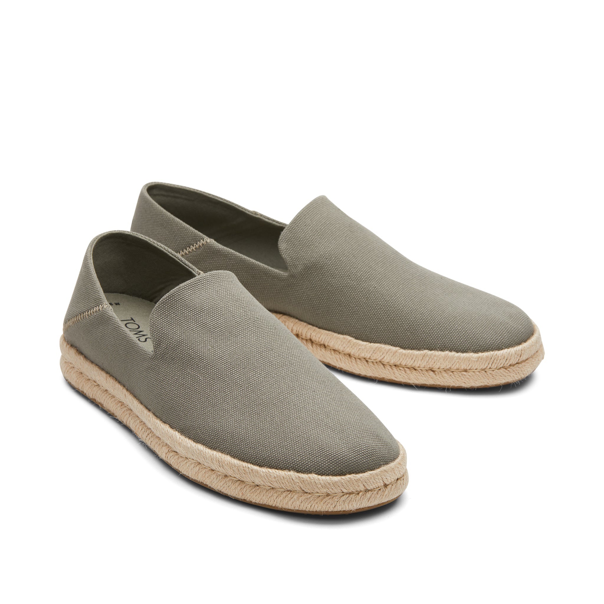 Santiago Loafer Vetiver Grey Canvas - Image 2