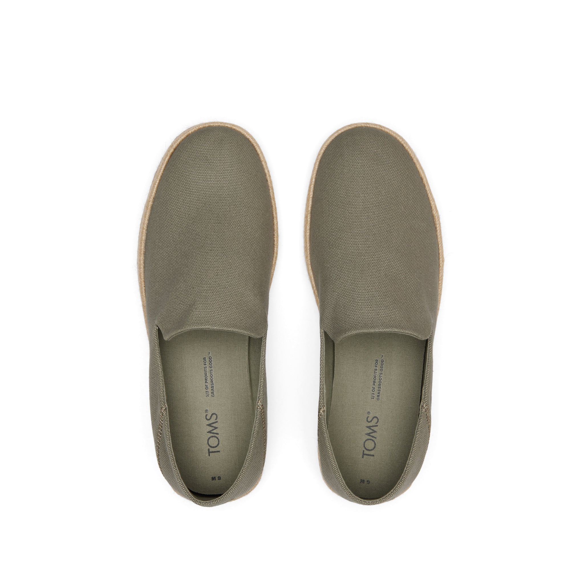 Santiago Loafer Vetiver Grey Canvas - Image 5