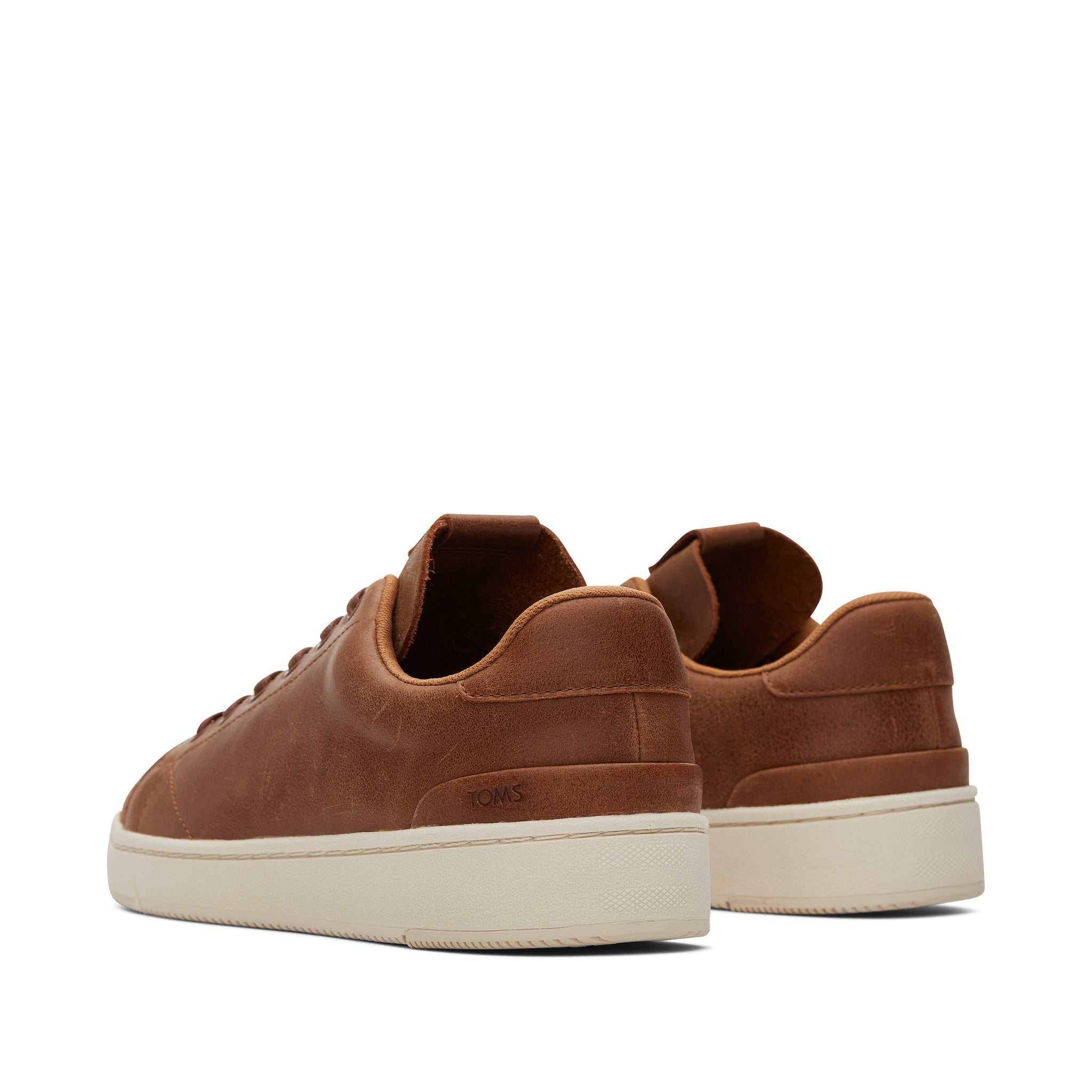 TRVL LITE Tan Leather Lace-Up Sneaker - Image 5