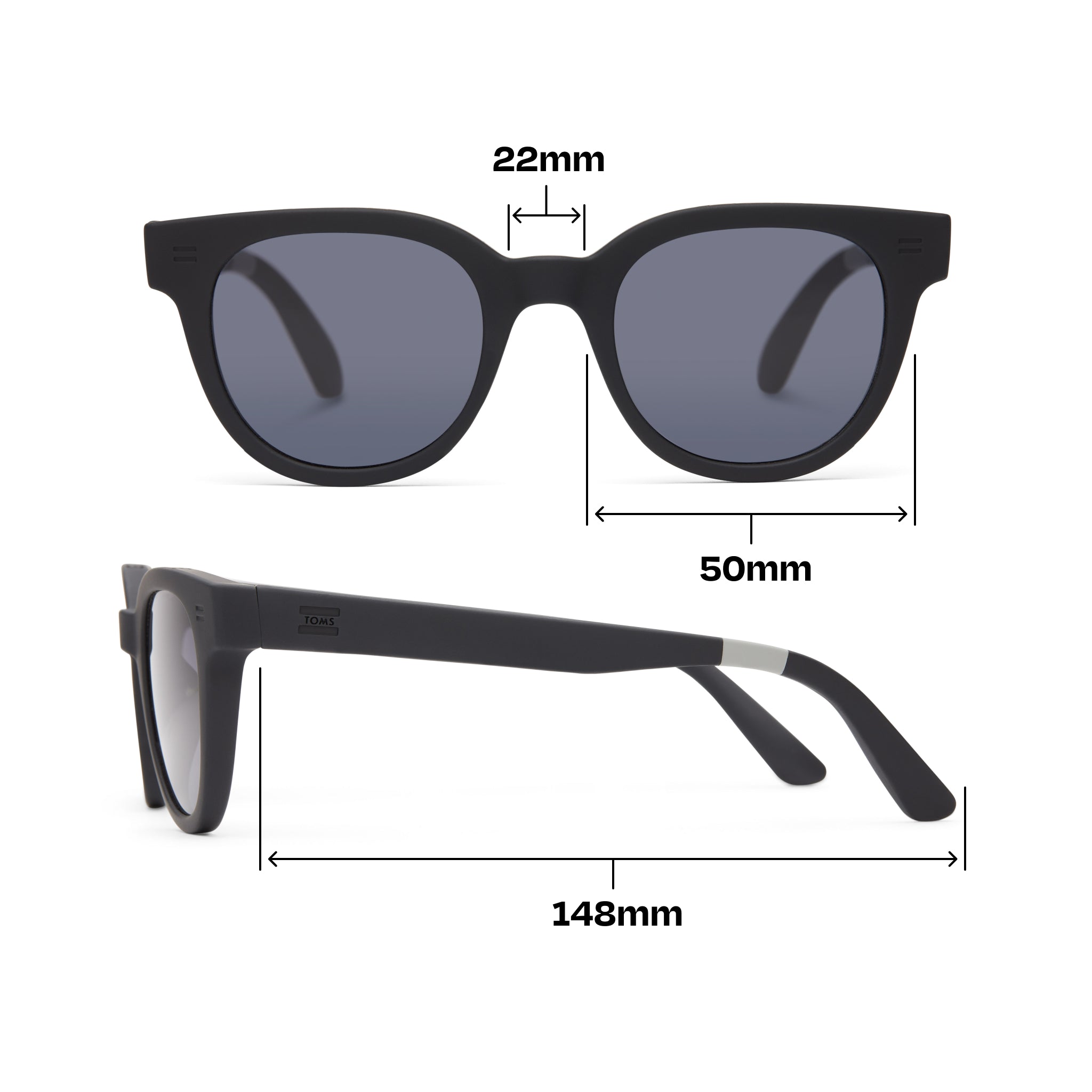 Rhodes Black Traveler Sunglasses - Image 5