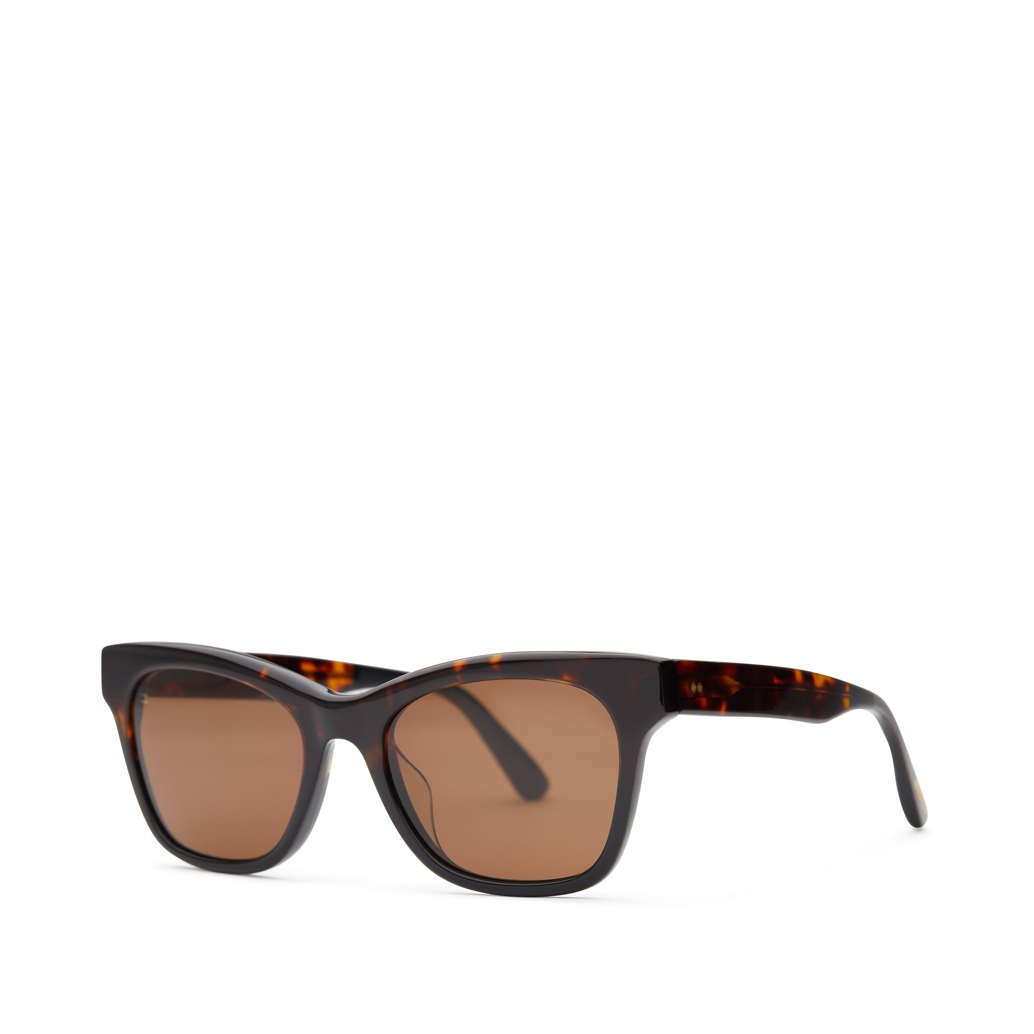 Margot Tortoise Fade Handcrafted Sunglasses - Image 3