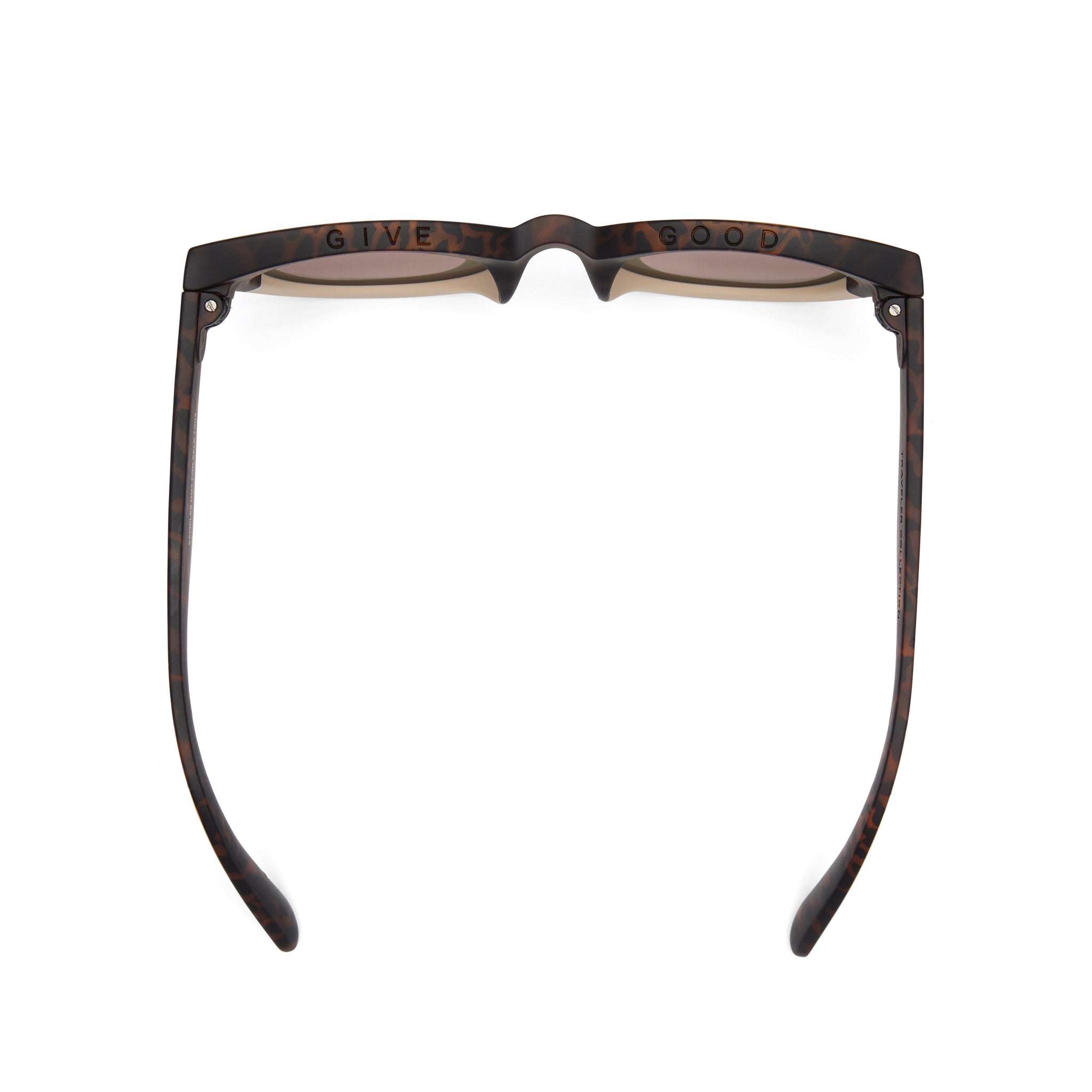 Florentin Tortoise Oatmilk Fade Traveler Sunglasses - Image 5