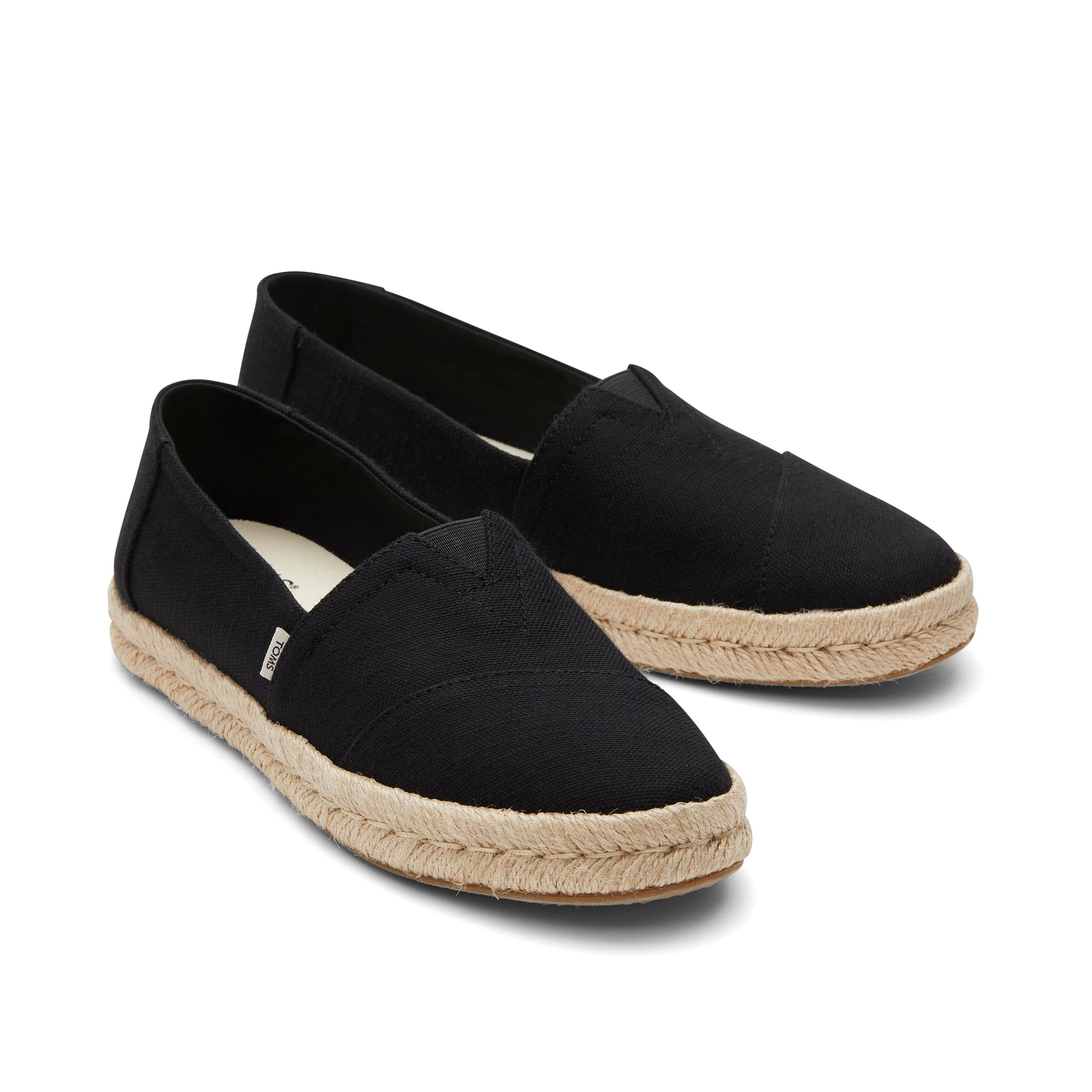 Alpargata Rope 2.0 Black Recycled Cotton Espadrille - Image 2