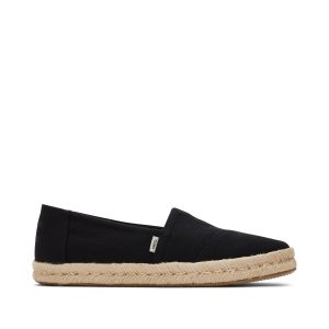 Alpargata Rope 2.0 Black Recycled Cotton Espadrille