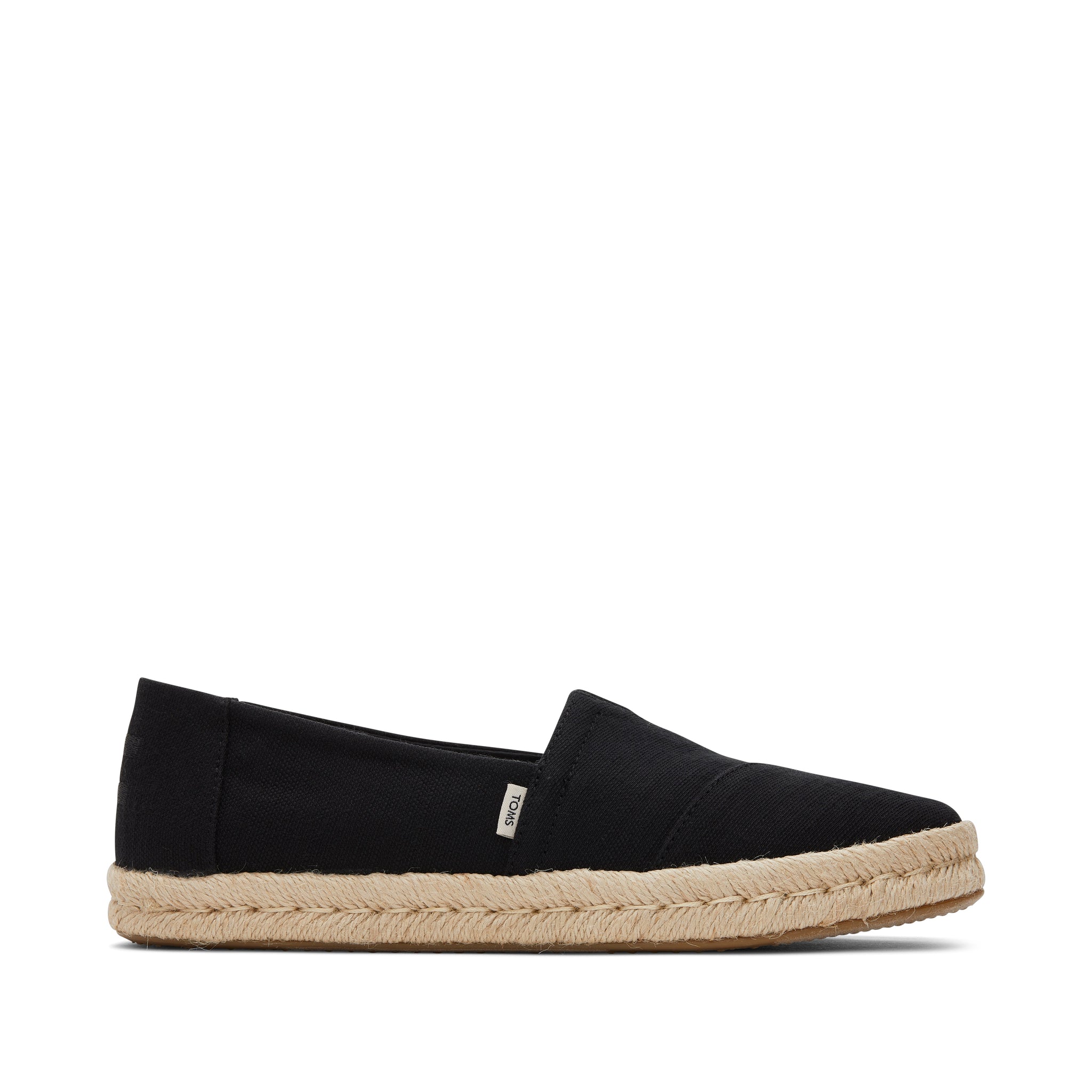 Alpargata Rope 2.0 Black Recycled Cotton Espadrille