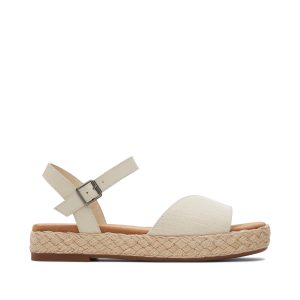 Abby Natural Flatform Espadrille Sandal