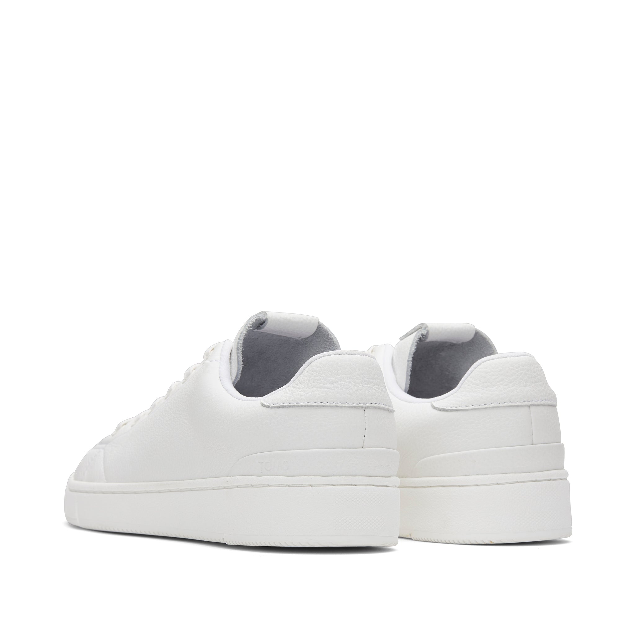 TRVL LITE White Leather Lace-Up Sneaker - Image 4