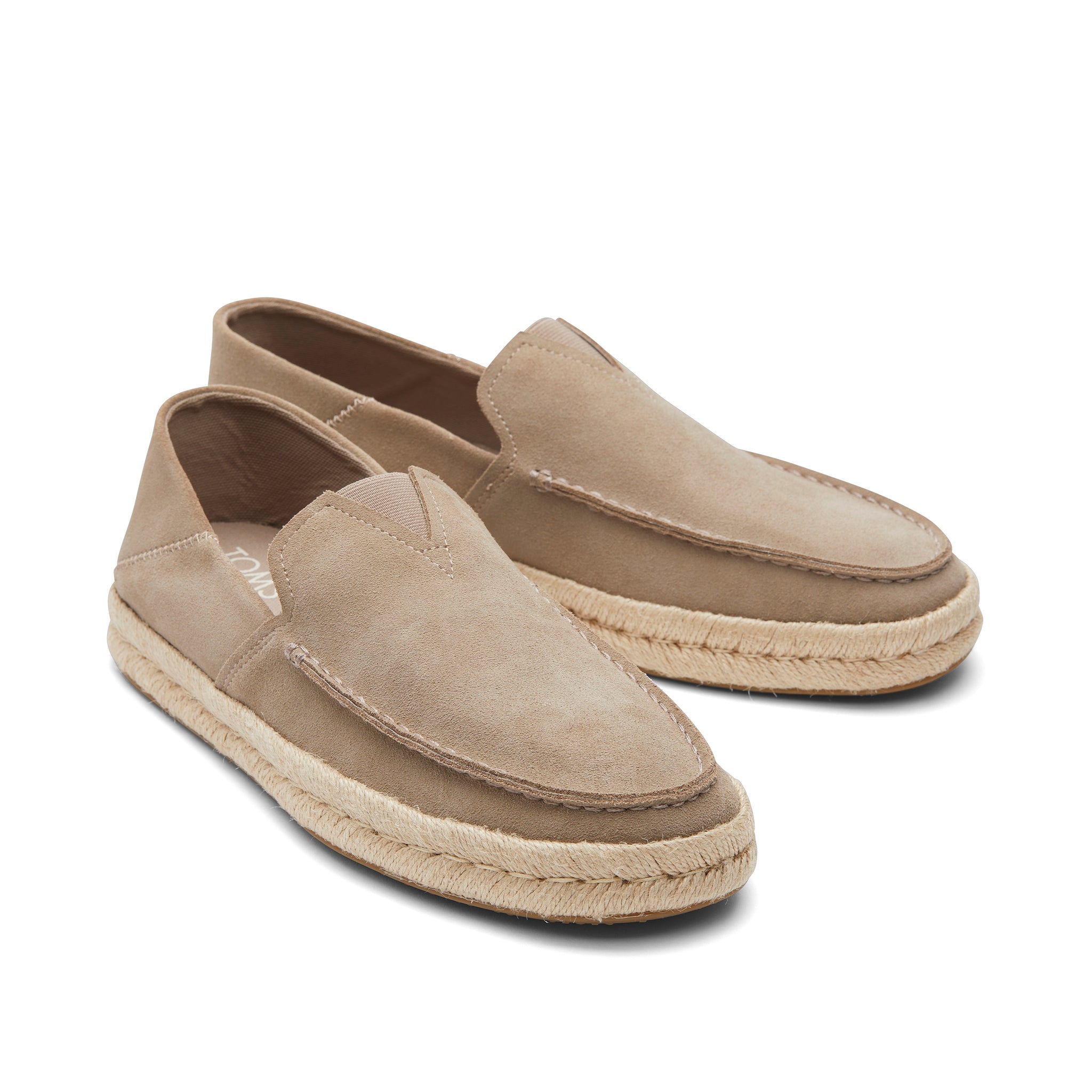 Alonso Taupe Suede Rope Loafer - Image 3