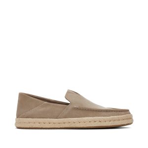 Alonso Taupe Suede Rope Loafer