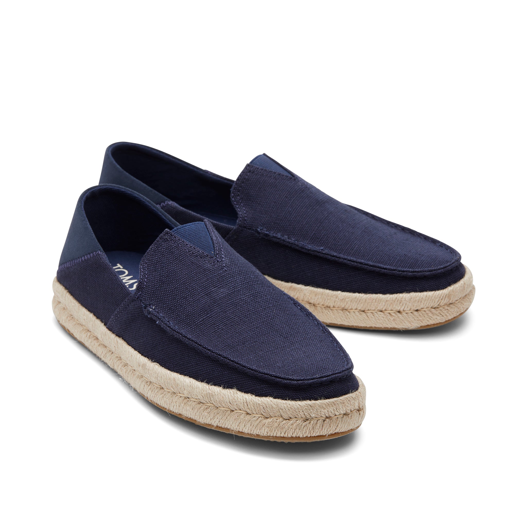 Alonso Navy Heritage Canvas Rope Loafer - Image 5