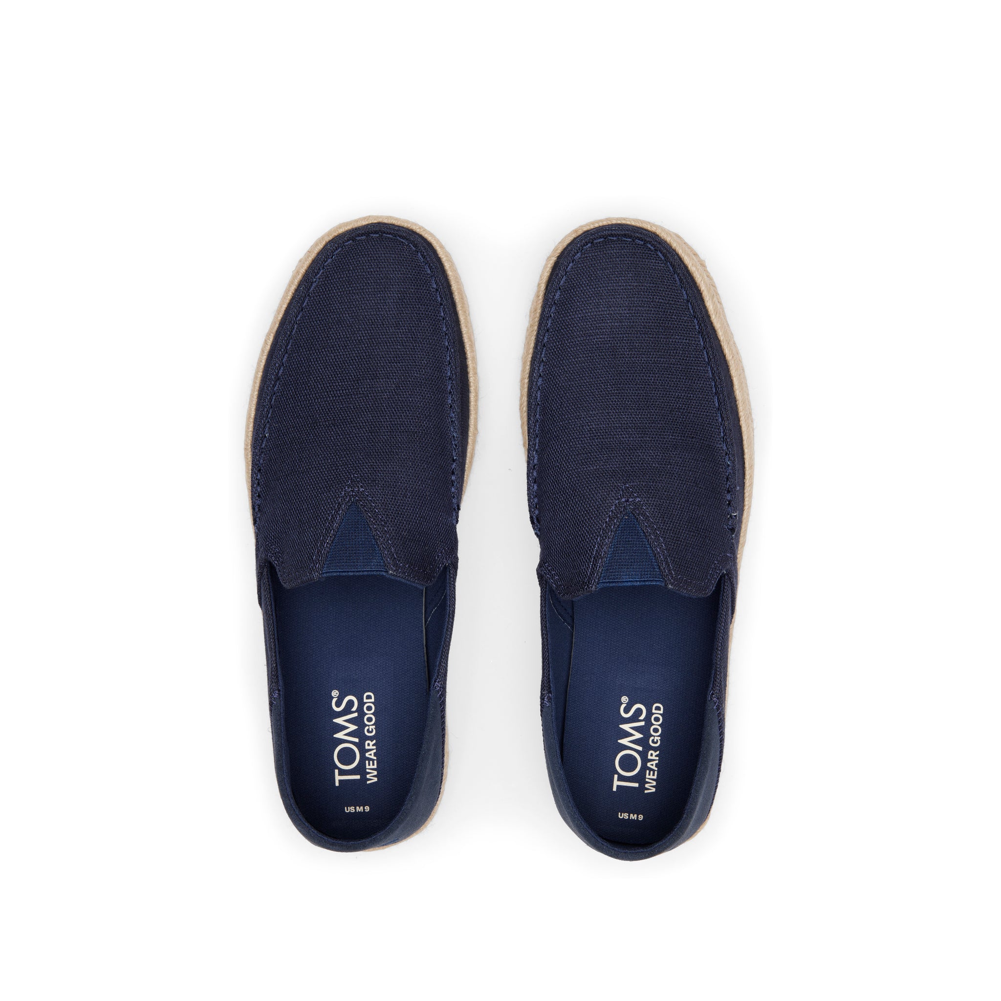 Alonso Navy Heritage Canvas Rope Loafer - Image 8