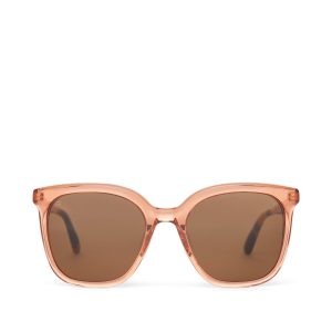 Charmaine Apricot Handcrafted Sunglasses