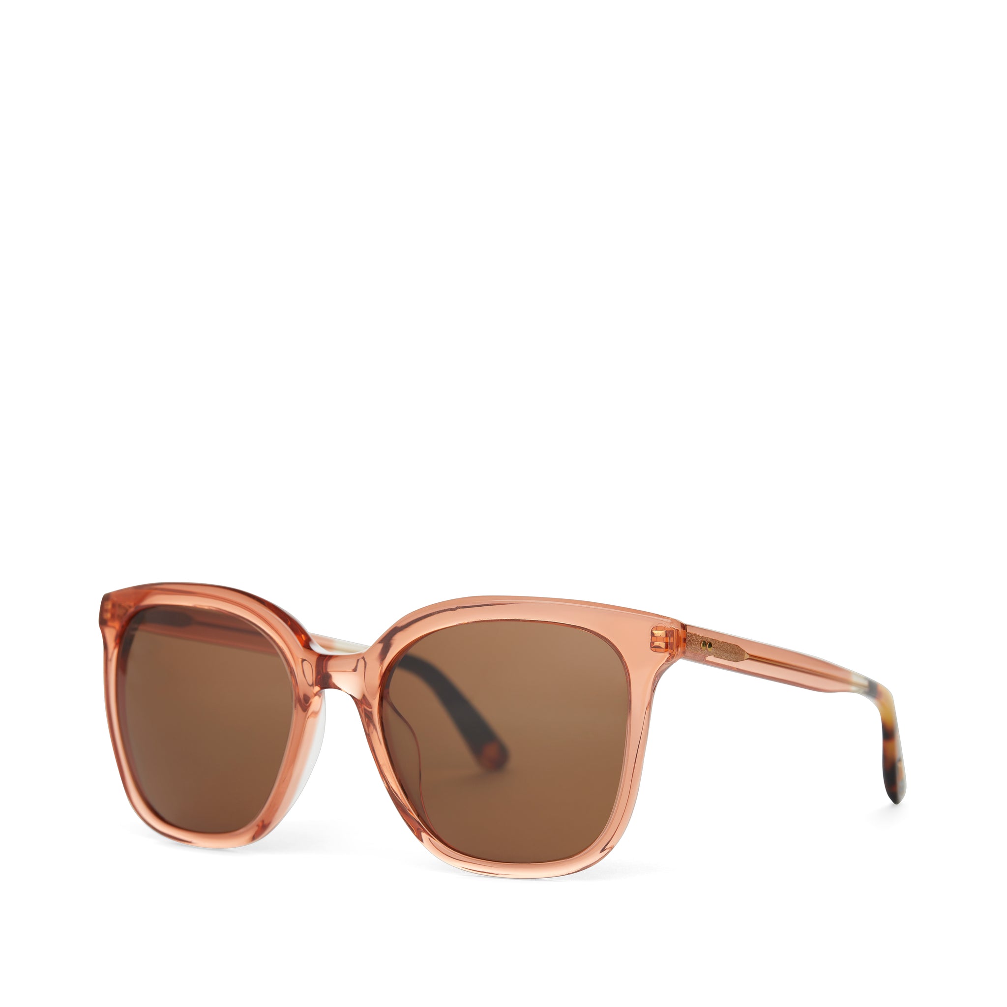 Charmaine Apricot Handcrafted Sunglasses - Image 3