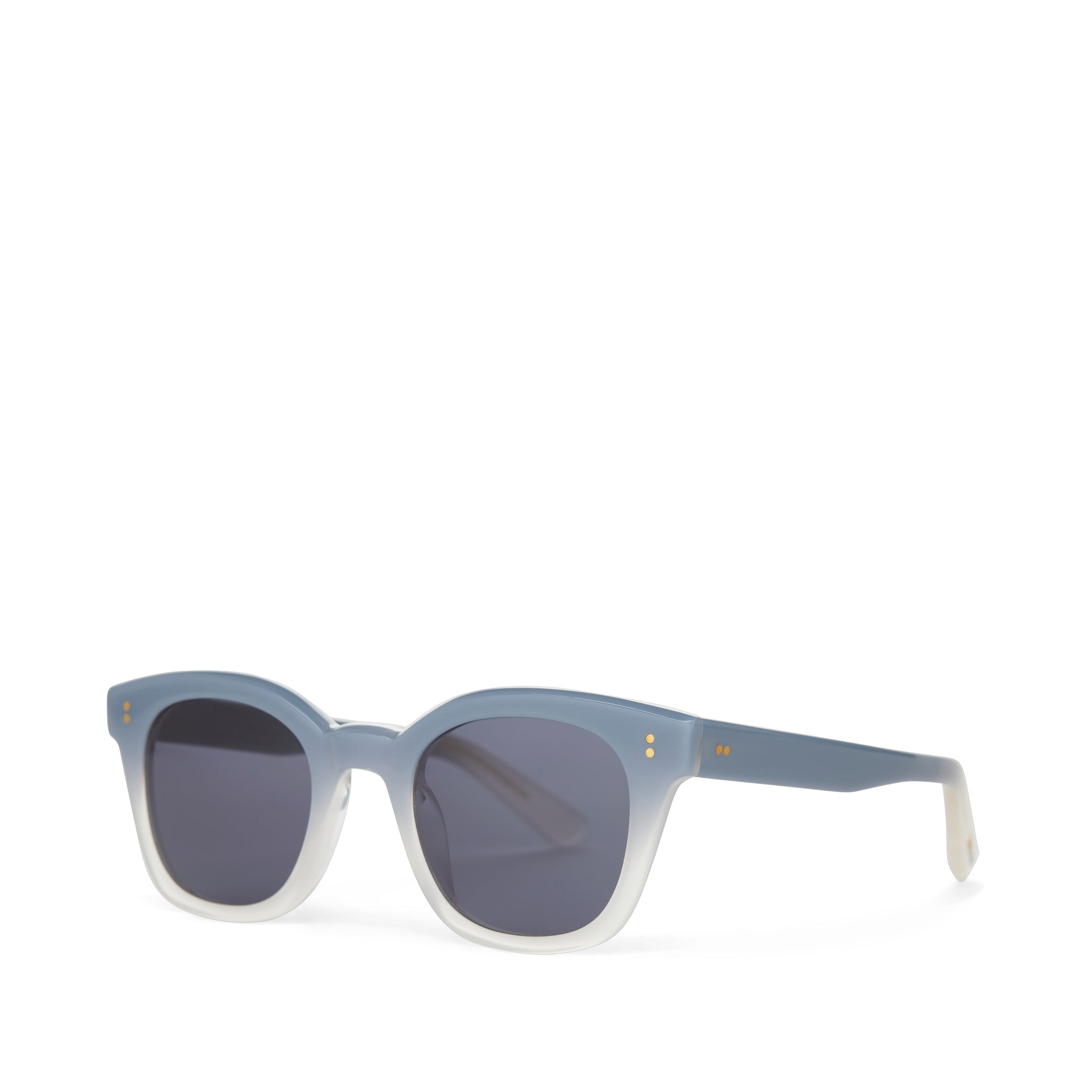 Rome Chalky Blue Fade Handcrafted Sunglasses - Image 3
