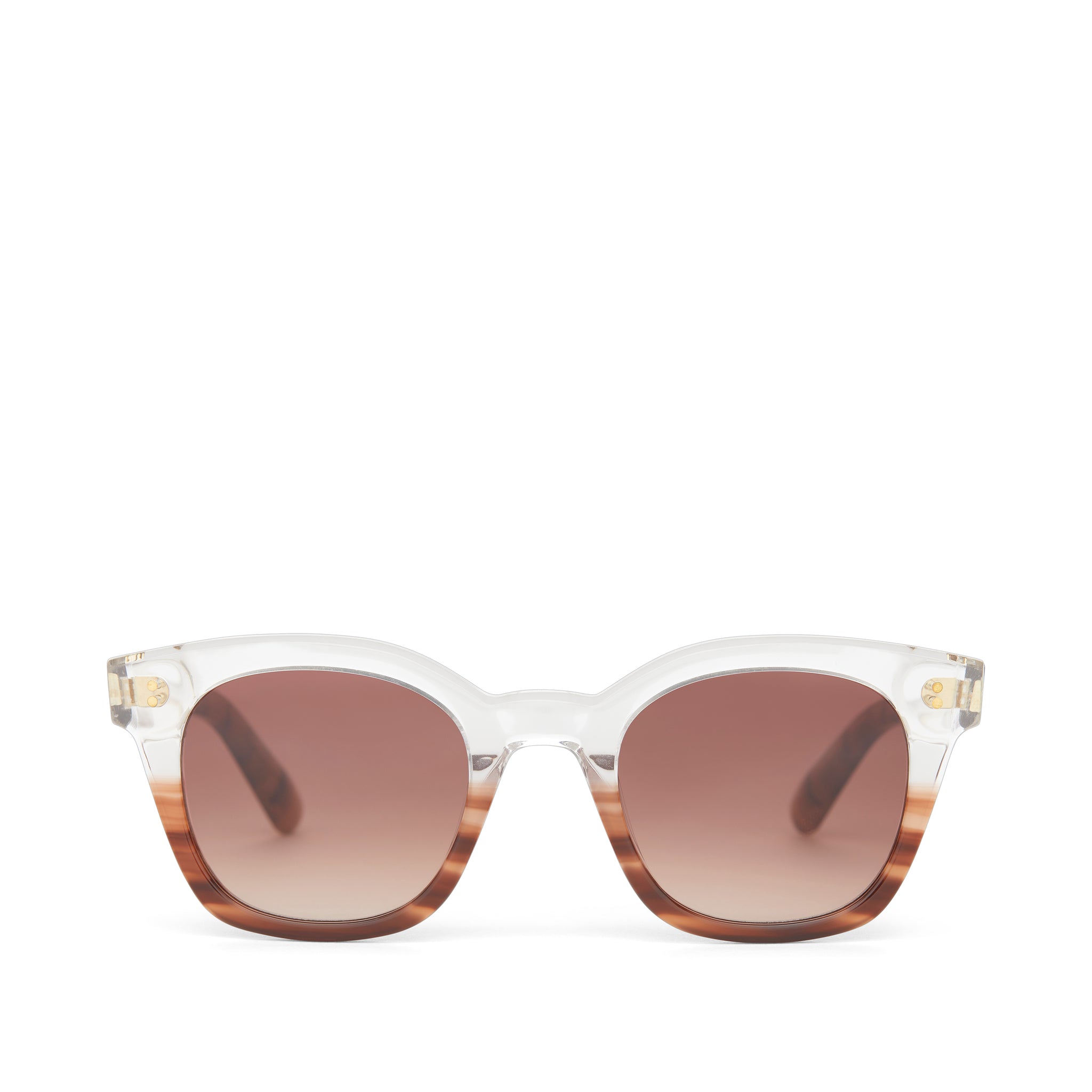 Rome Mocha Fade Handcrafted Sunglasses