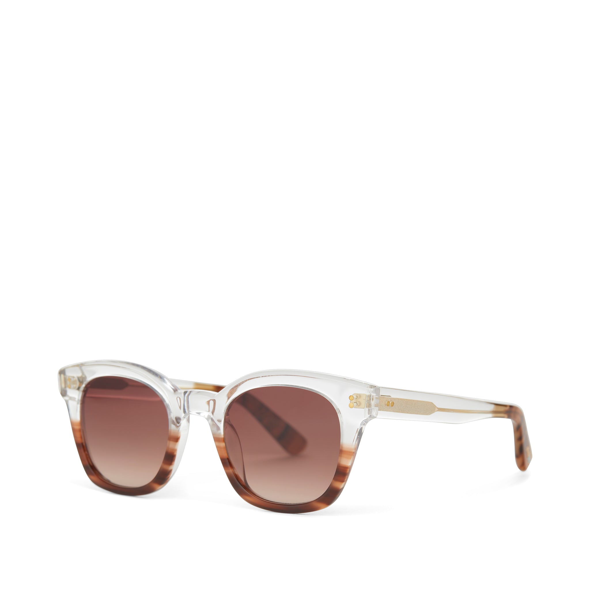 Rome Mocha Fade Handcrafted Sunglasses - Image 3