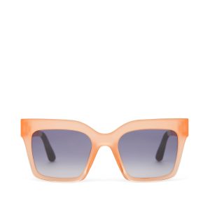 Adelaide Peach Crystal Fade Traveler Sunglasses