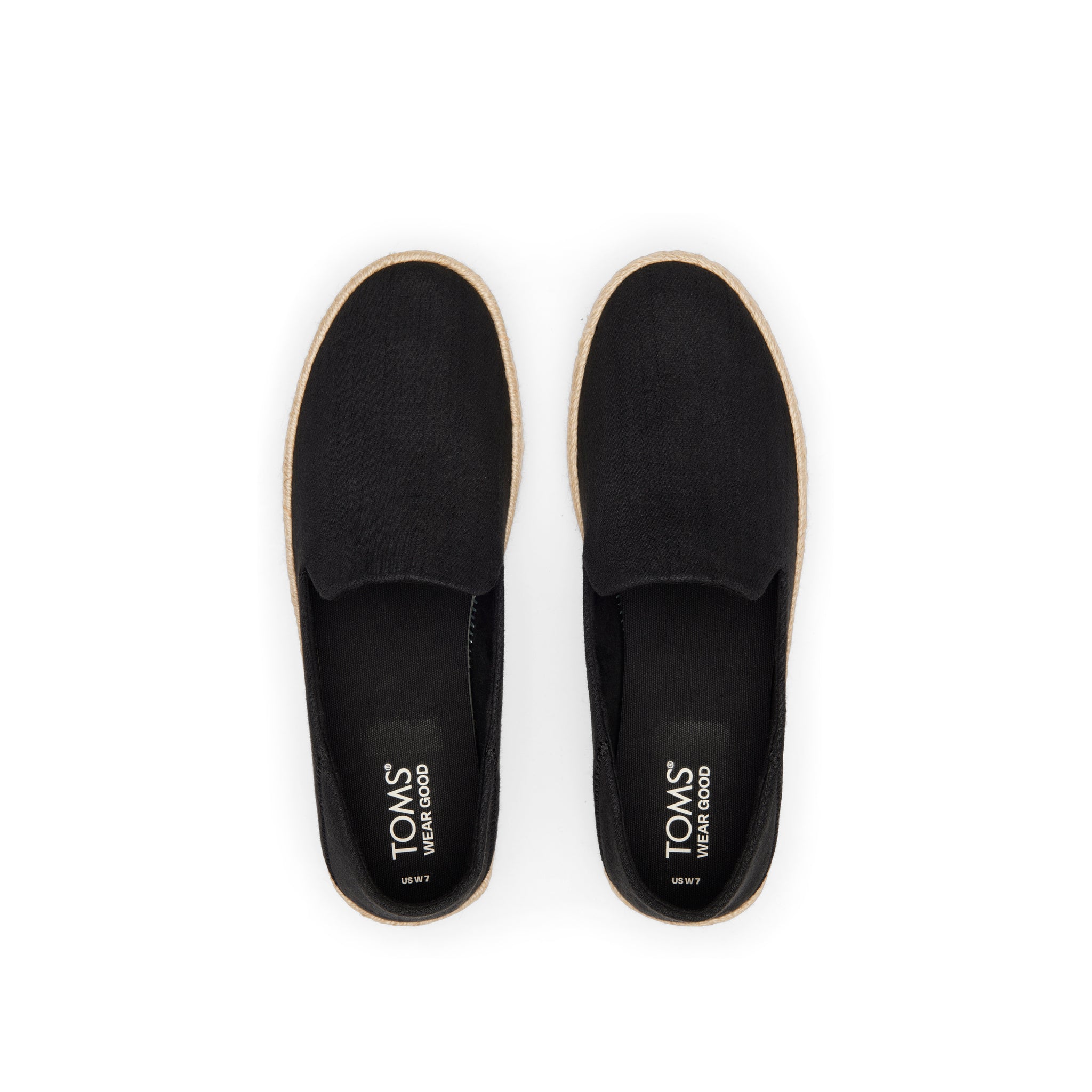 Carolina Black Twill Espadrille - Image 7