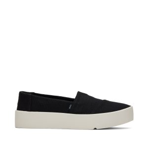 Verona Black Slip On Sneaker