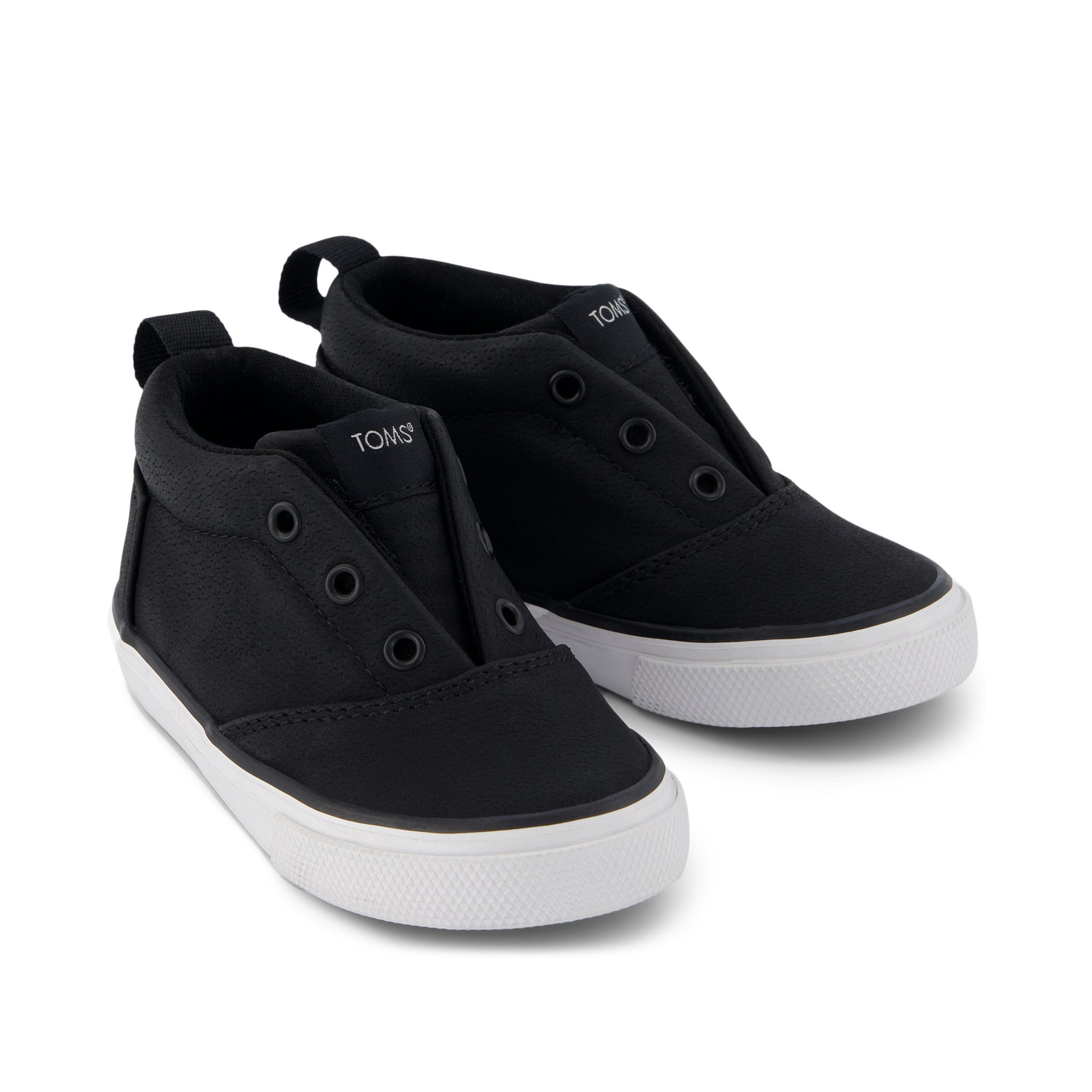 Fenix Mid Black Suede Toddler Sneaker - Image 2