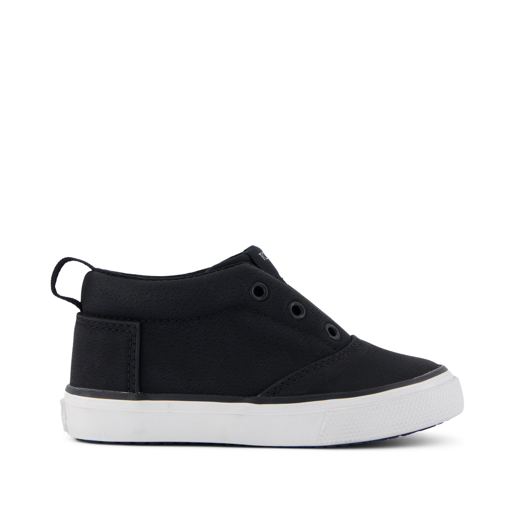 Fenix Mid Black Suede Toddler Sneaker