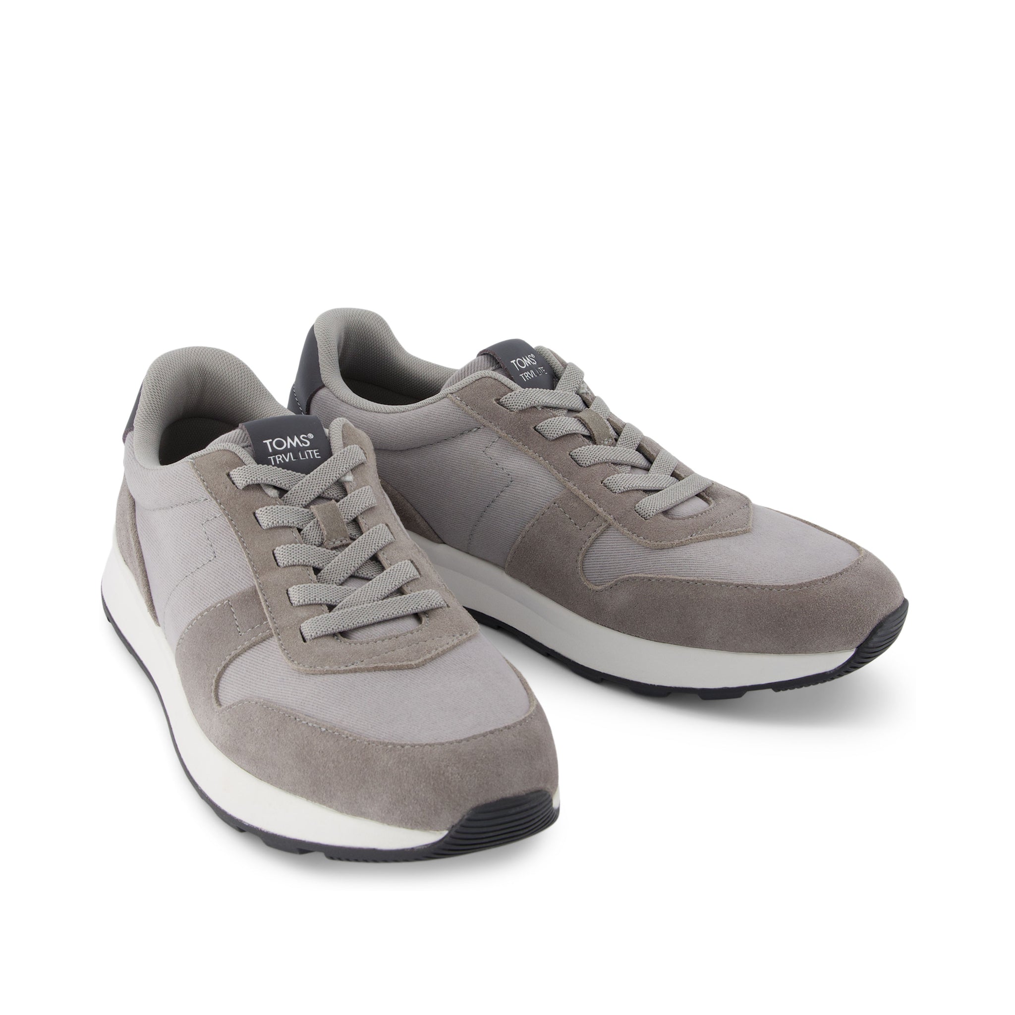 TRVL Lite Retro Runner Grey Water Repellent Sneaker - Image 2