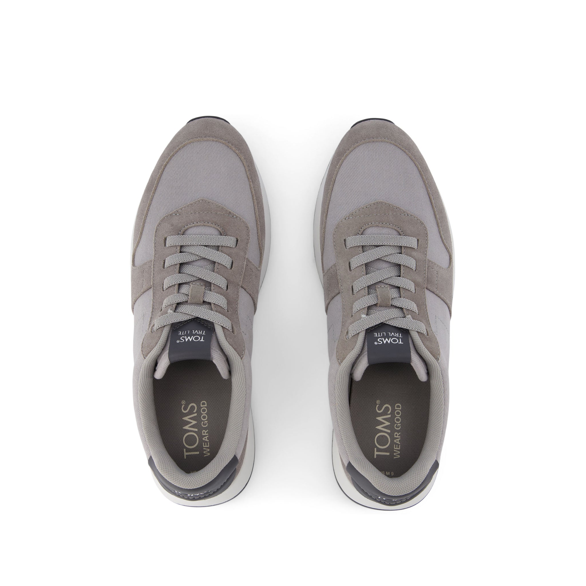 TRVL Lite Retro Runner Grey Water Repellent Sneaker - Image 5
