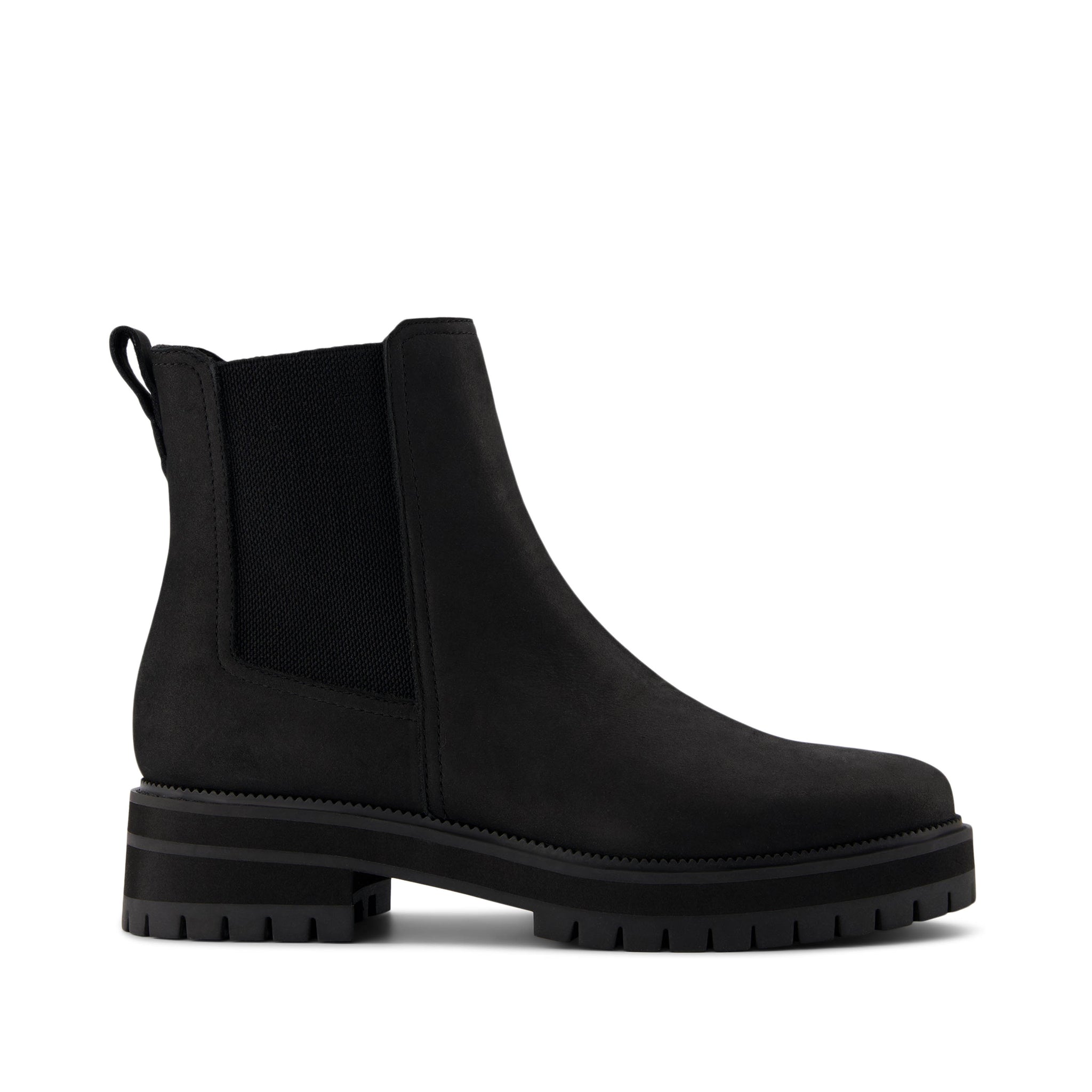 Bennet All Black Water Resistant Leather Boot
