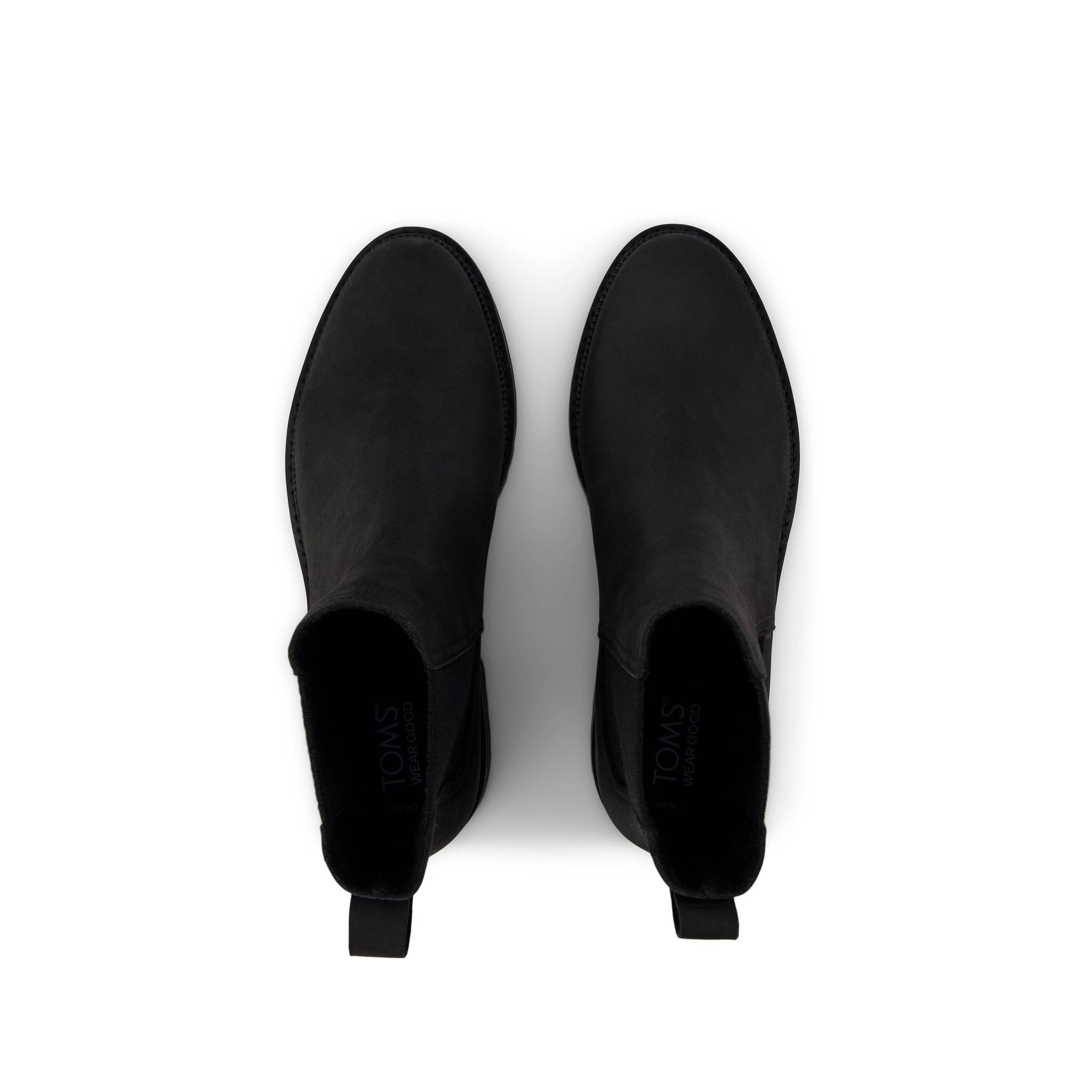 Bennet All Black Water Resistant Leather Boot - Image 7