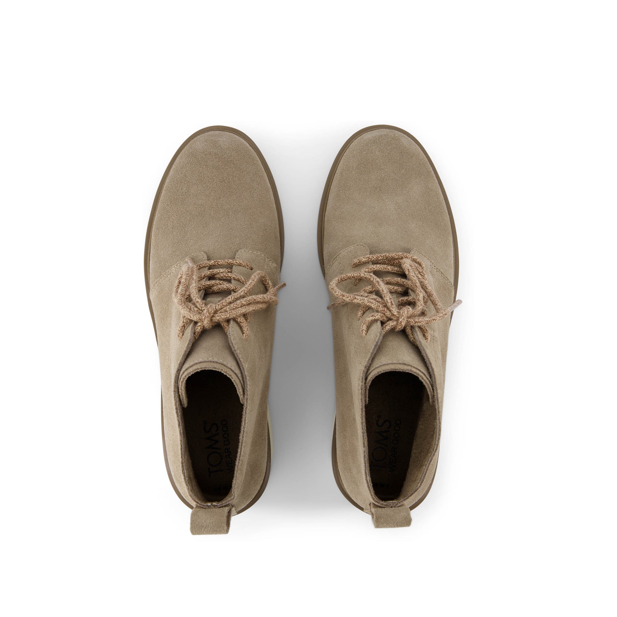 Maude Lace Up Dune Suede Wedge Boot - Image 6