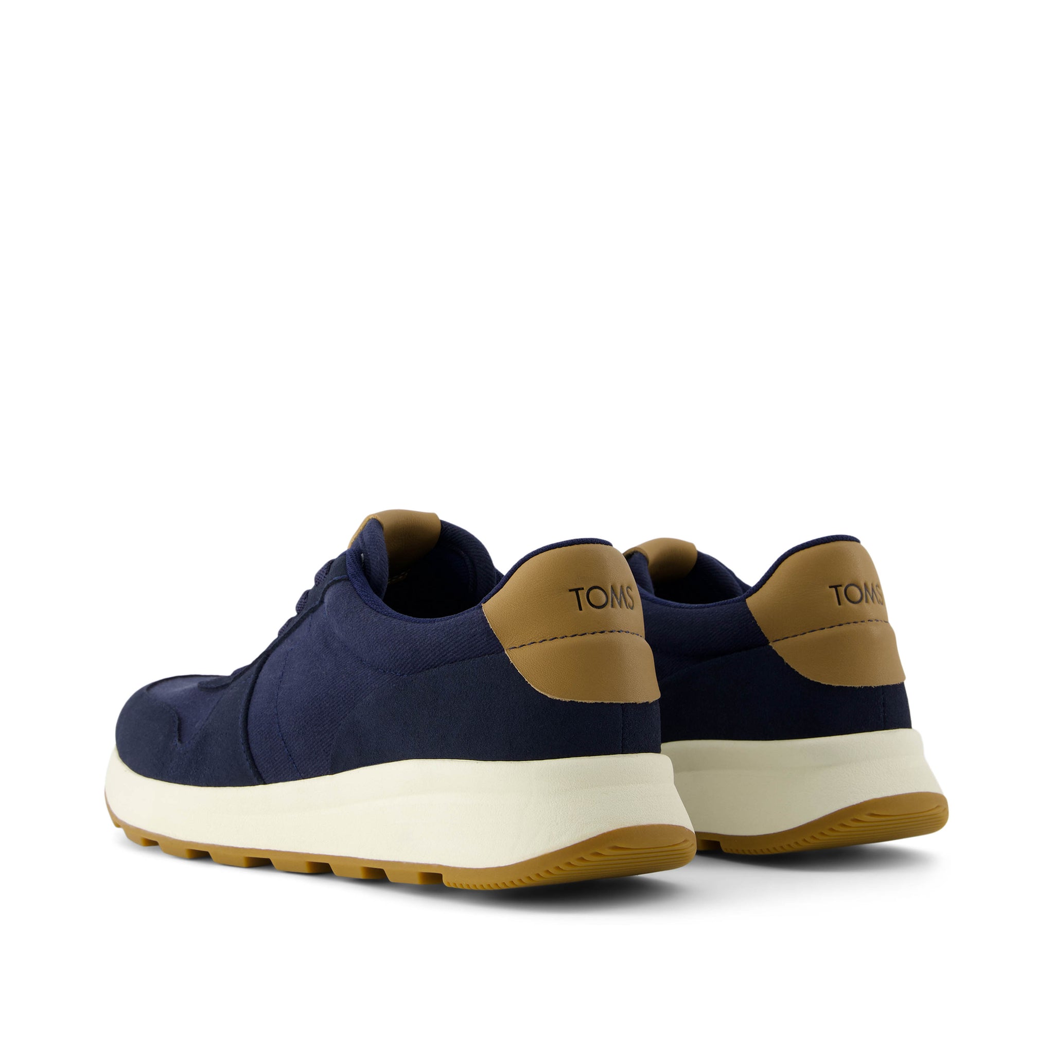 TRVL Lite Retro Runner Navy Water Repellent Sneaker - Image 4