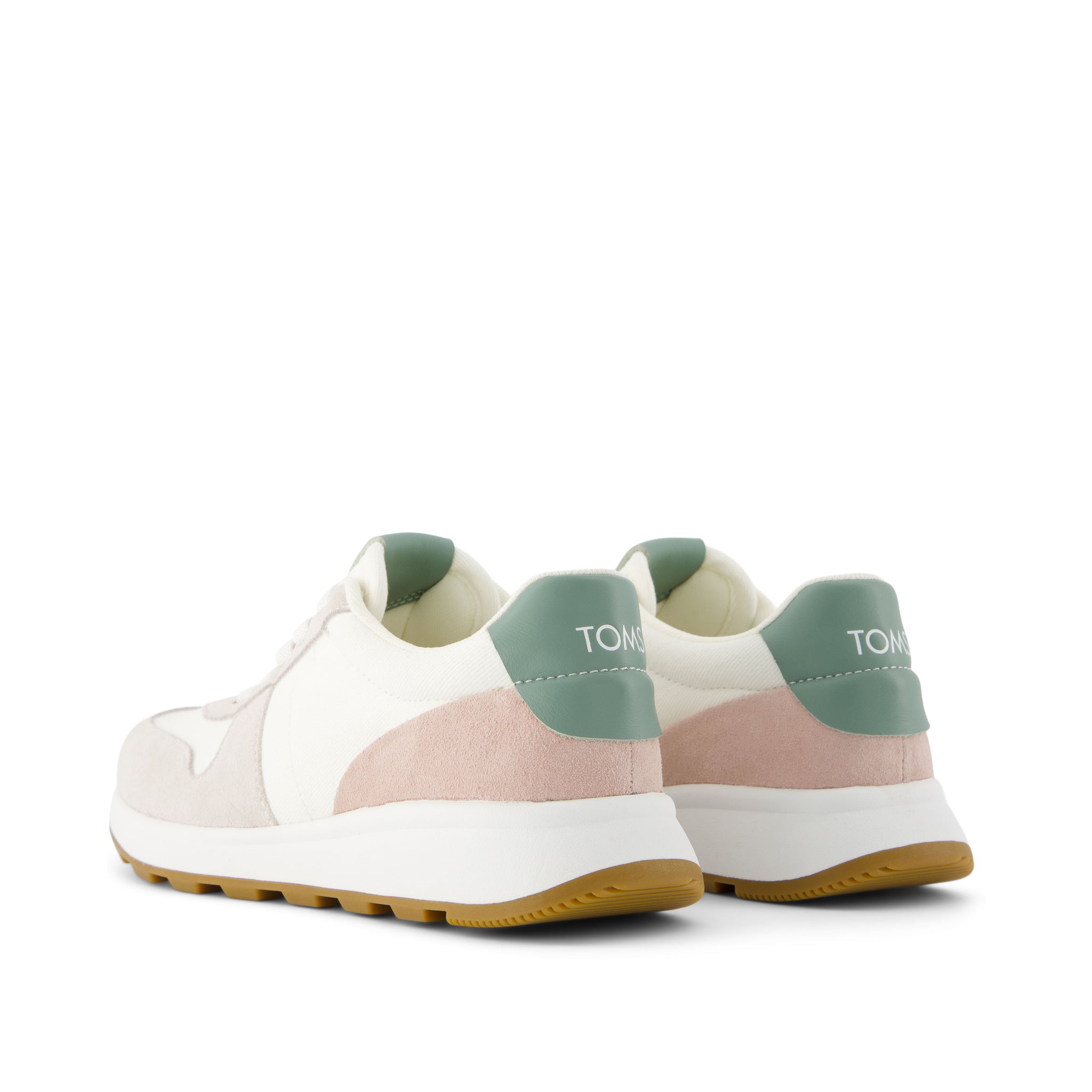 TRVL LITE Retro Runner Natural Vintage Twill Water Repellant Sneaker - Image 5
