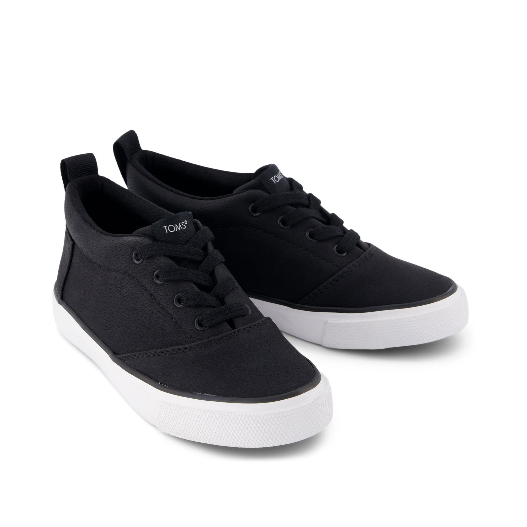 Youth Fenix Mid Black Suede Kids Sneaker - Image 3
