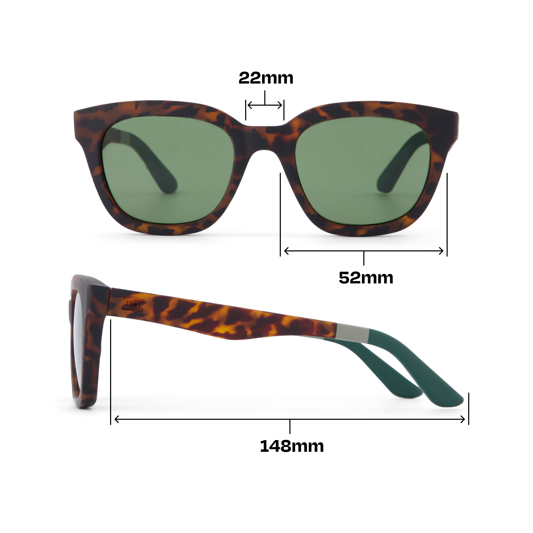 Savanna Traveler Matte Tortoise Sunglasses - Image 7