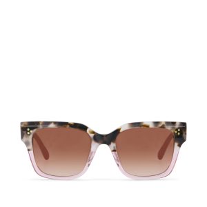 Madison Handcrafted Tortoise Pink Fade Sunglasses