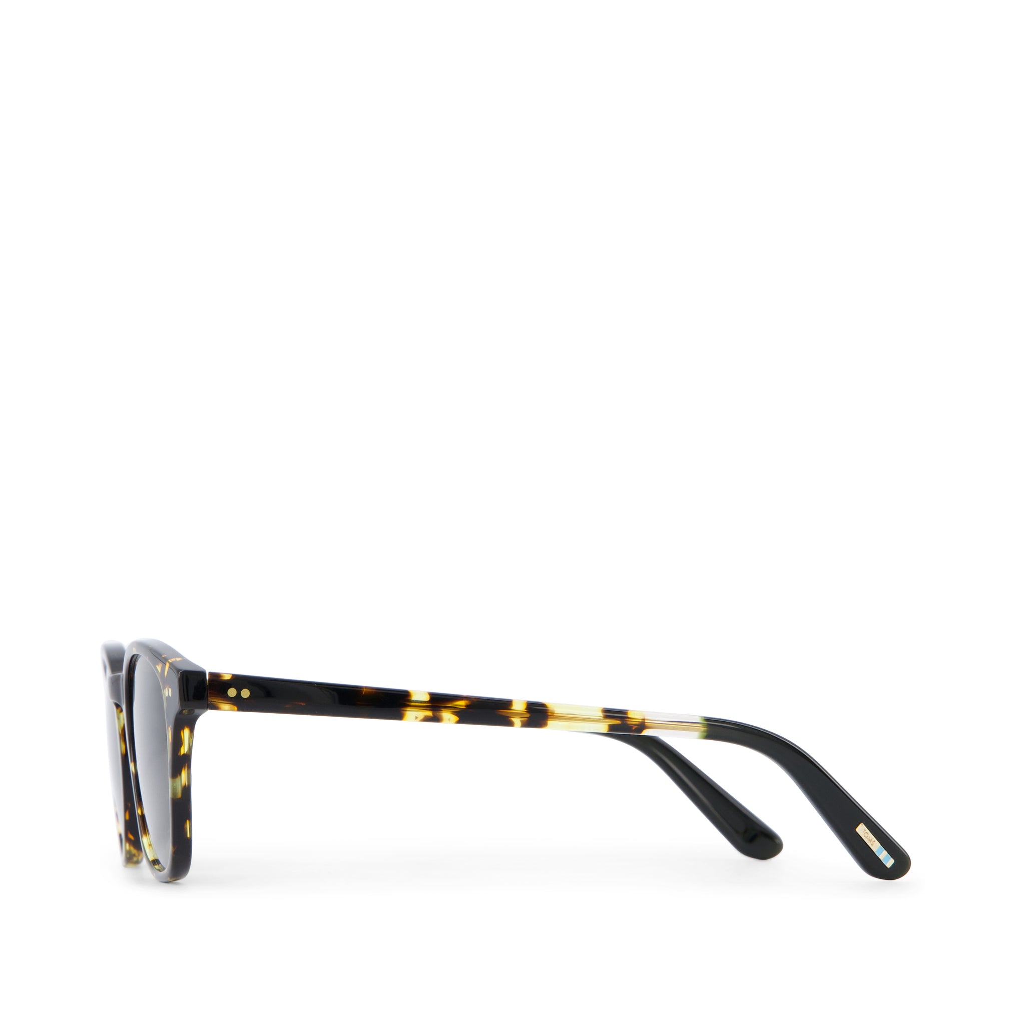 Wyatt Havana Tortoise Handcrafted Sunglasses - Image 3