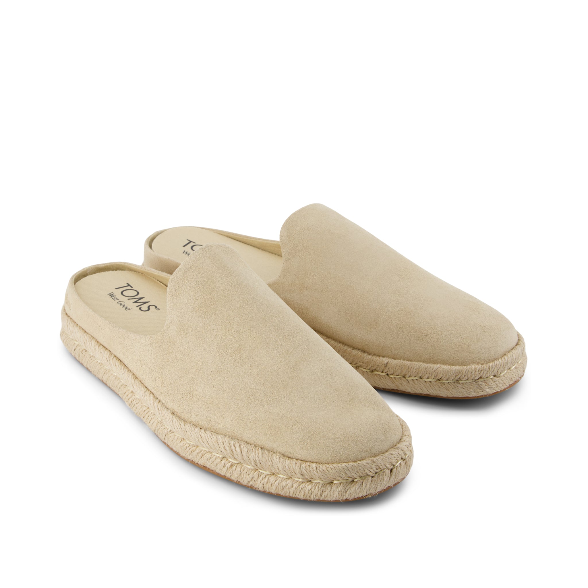 Santiago Mule Almond Suede - Image 2