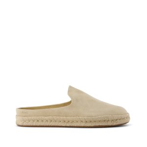 Santiago Mule Almond Suede