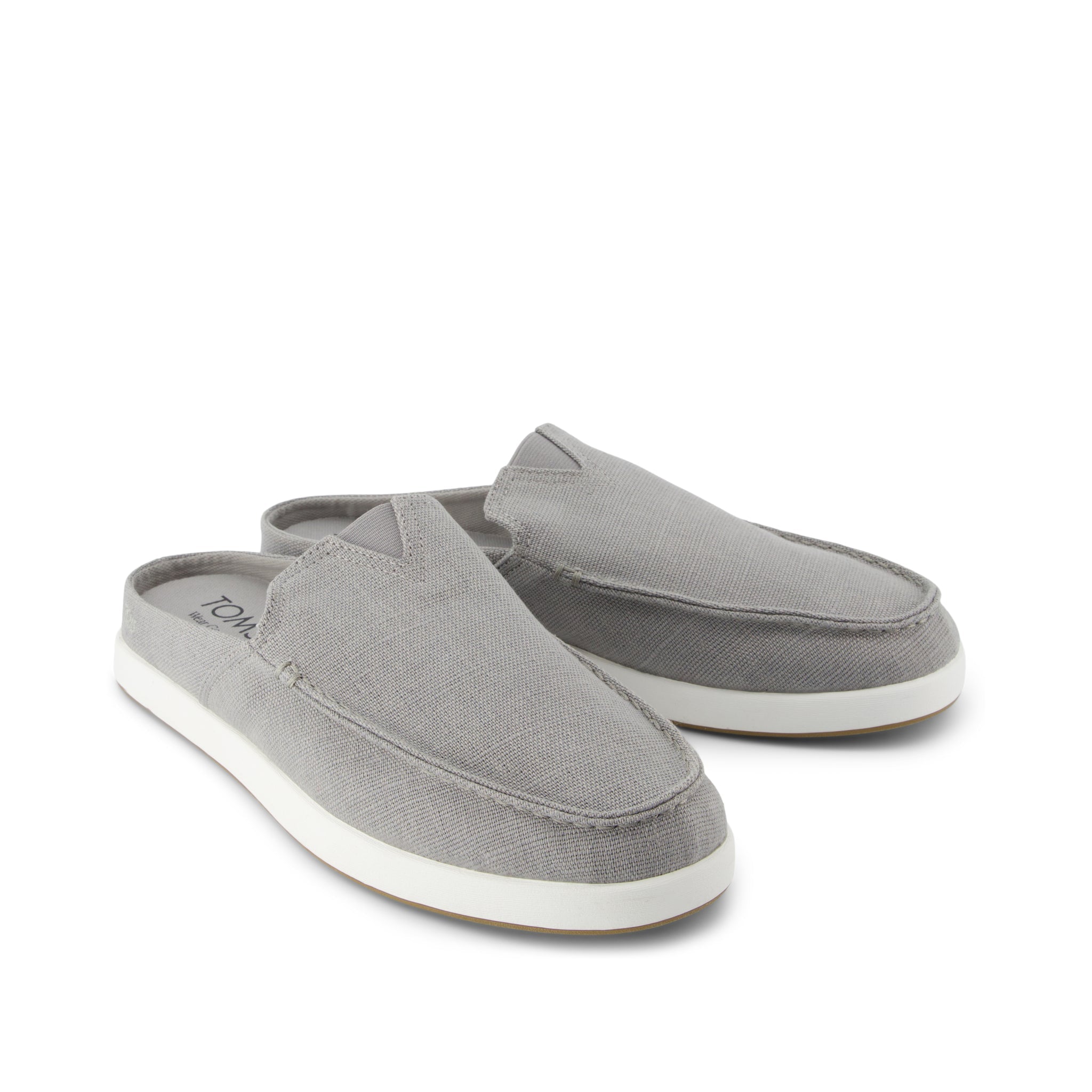 Alonso Mule Drizzle Grey Heritage Canvas - Image 3