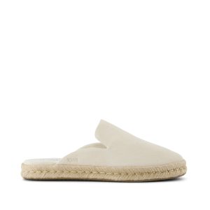 Santiago Mule Espadrille Light Sand Suede